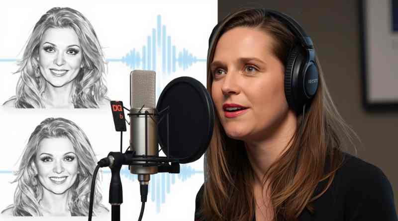 miriam ficher voice actress used the accent ginger julia sawalha