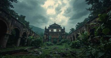 church ruins which the fpj movie andaluciatook shooting location