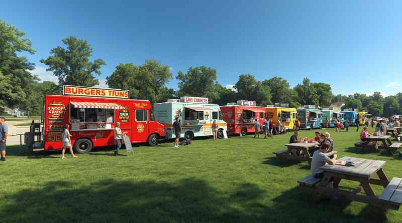 food truck at flagnet oswego ny