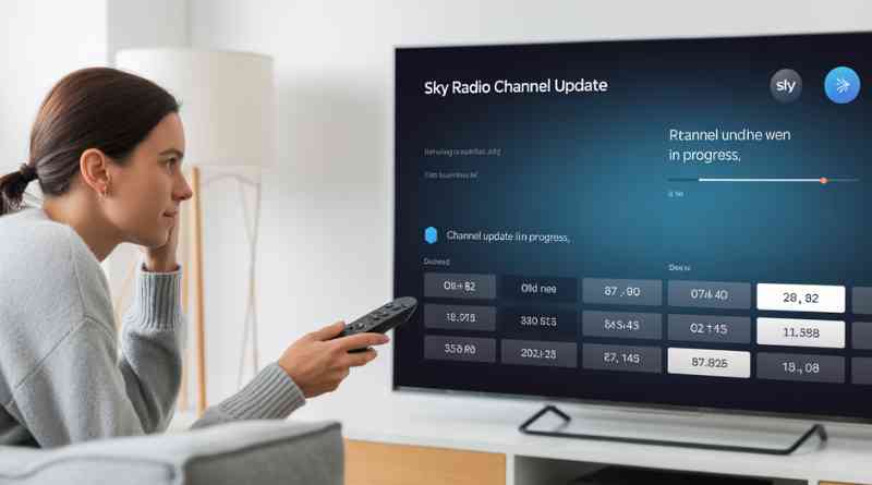 sky radio channel changes